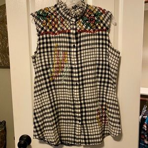 Double D Ranch Embroidered Top